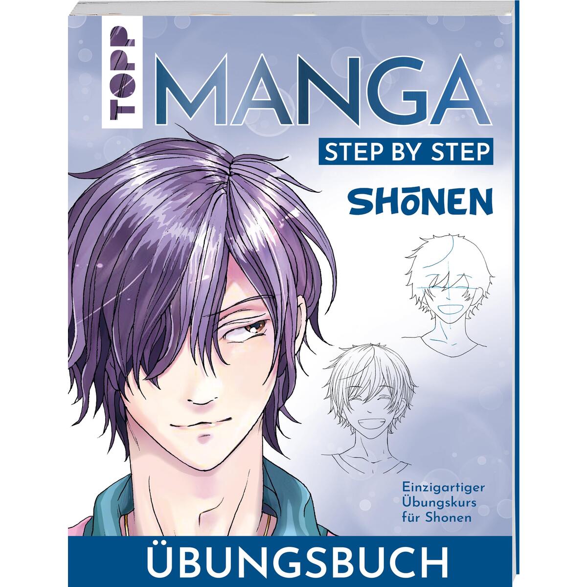 Sh¿nen. Manga Step by Step Übungsbuch von Frech Verlag GmbH