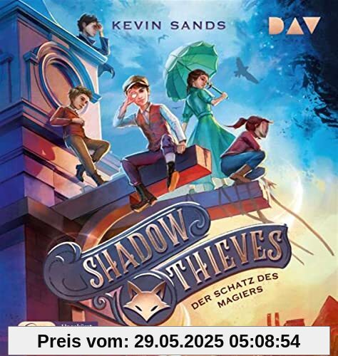 Shadow Thieves – Teil 1: Der Schatz des Magiers: Ungekürzte Lesung mit Oliver Rohrbeck (2 mp3-CDs)