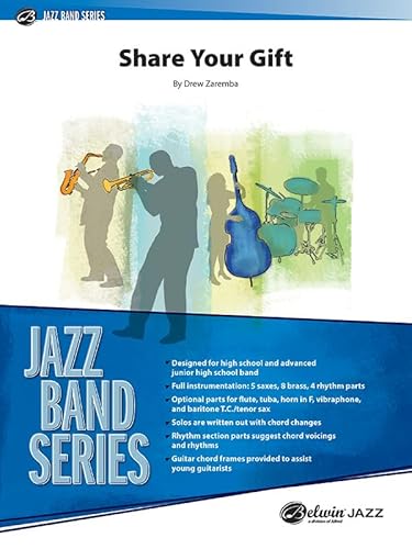 Share Your Gift: Conductor Score (Jazz Band)