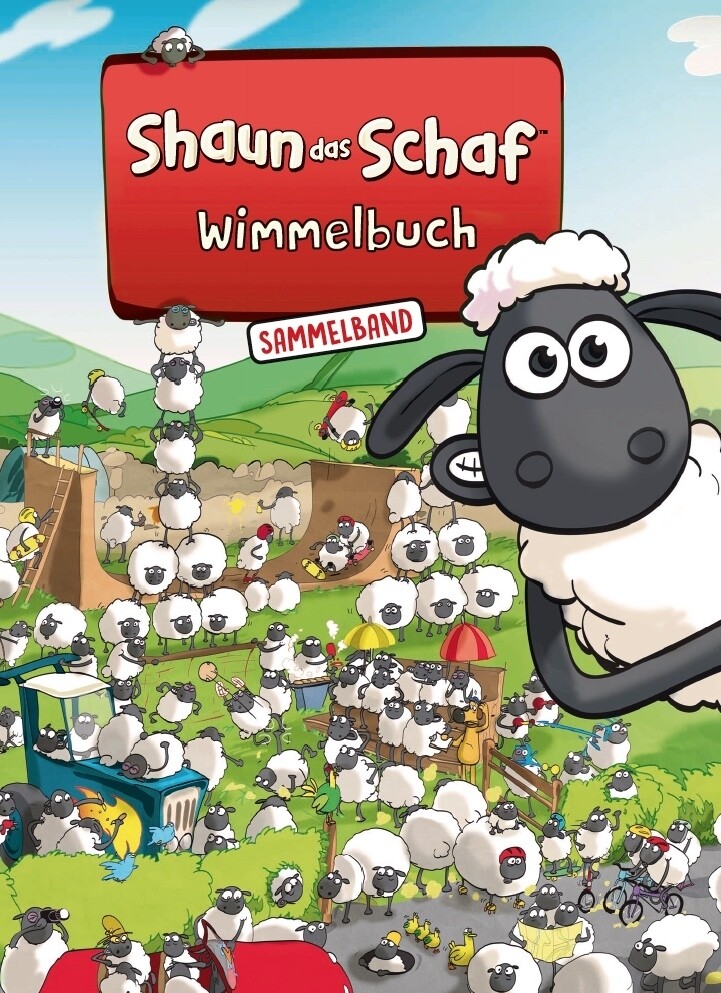 Shaun das Schaf Wimmelbuch - Der große Sammelband - Bilderbuch ab 3 Jahre von Adrian&Wimmelbuchverlag