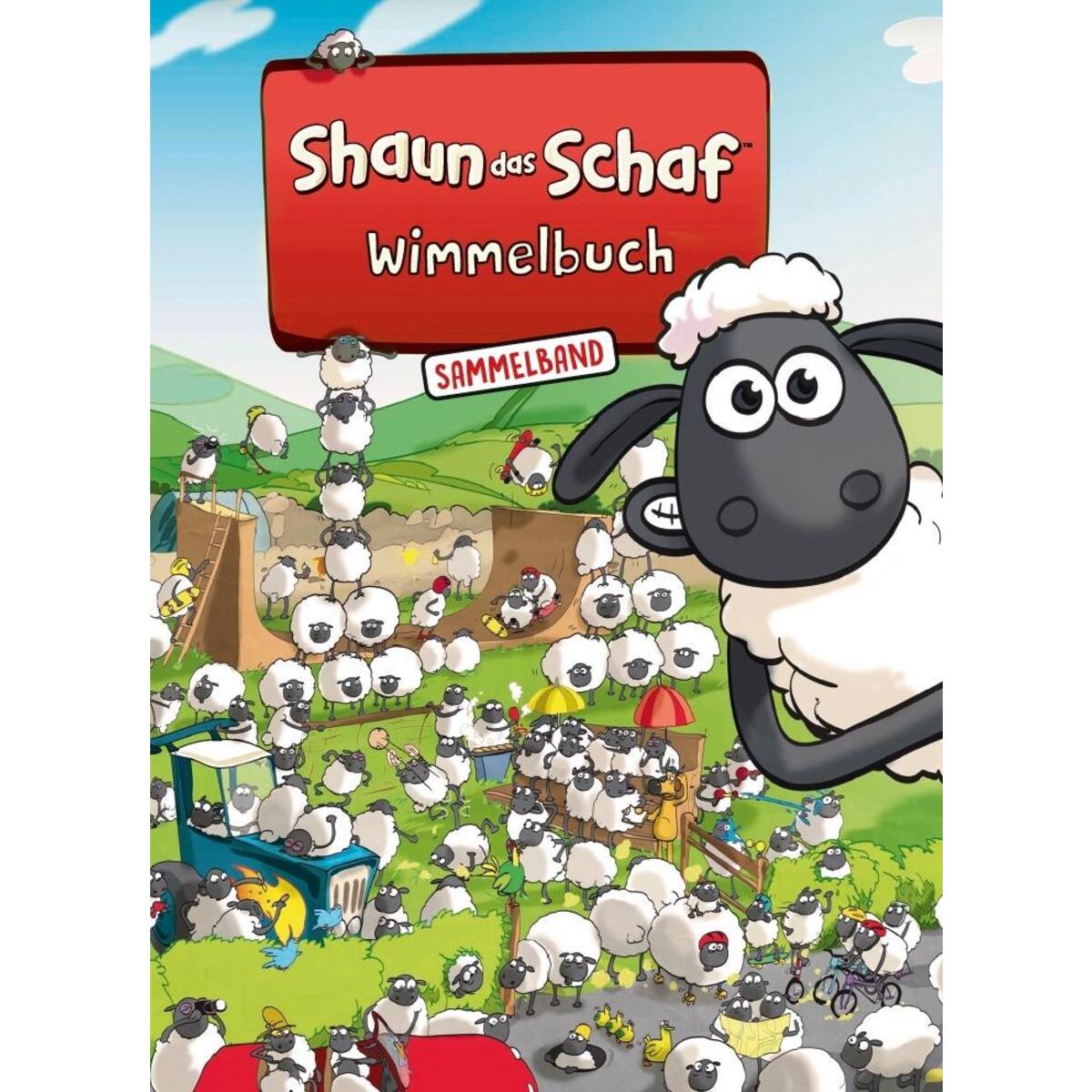 Shaun das Schaf Wimmelbuch - Der große Sammelband - Bilderbuch ab 3 Jahre Shaun das Schaf Wimmelbuch - Der große Sammelband - Bilderbuch ab 3 Jahre von Adrian Wimmelbuchverlag
