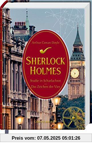 Sherlock Holmes Bd. 1: Eine Studie in Scharlachrot / Das Zeichen der Vier (Schmuckausgabe)