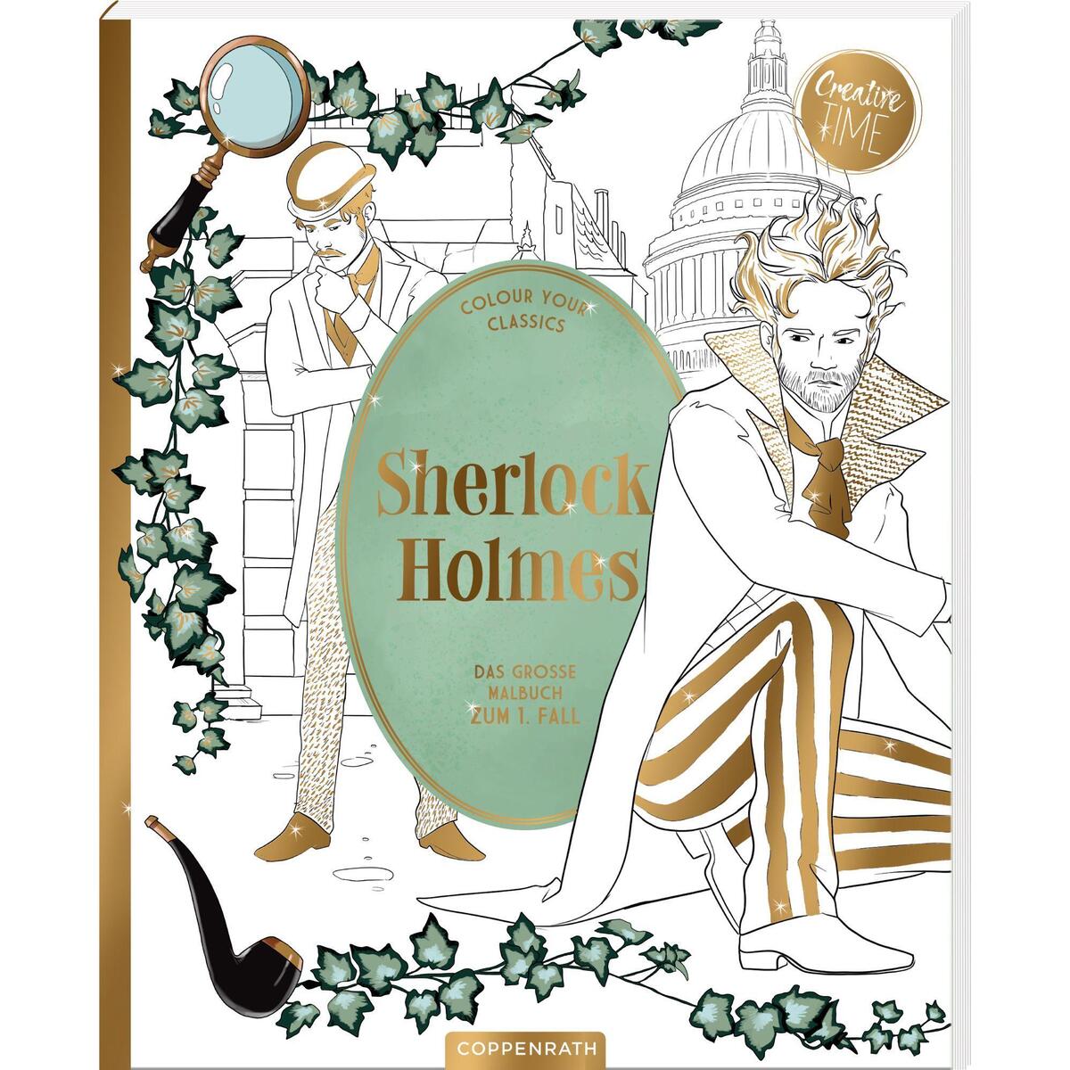 Sherlock Holmes - Das große Malbuch zum 1. Fall von Coppenrath