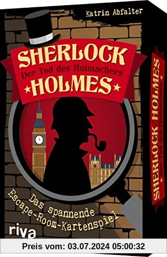Sherlock Holmes – Der Tod des Hutmachers: Das spannende Escape-Room-Kartenspiel. Das perfekte Geschenk für alle Escape-Spiel-Fans. Ab 12 Jahren