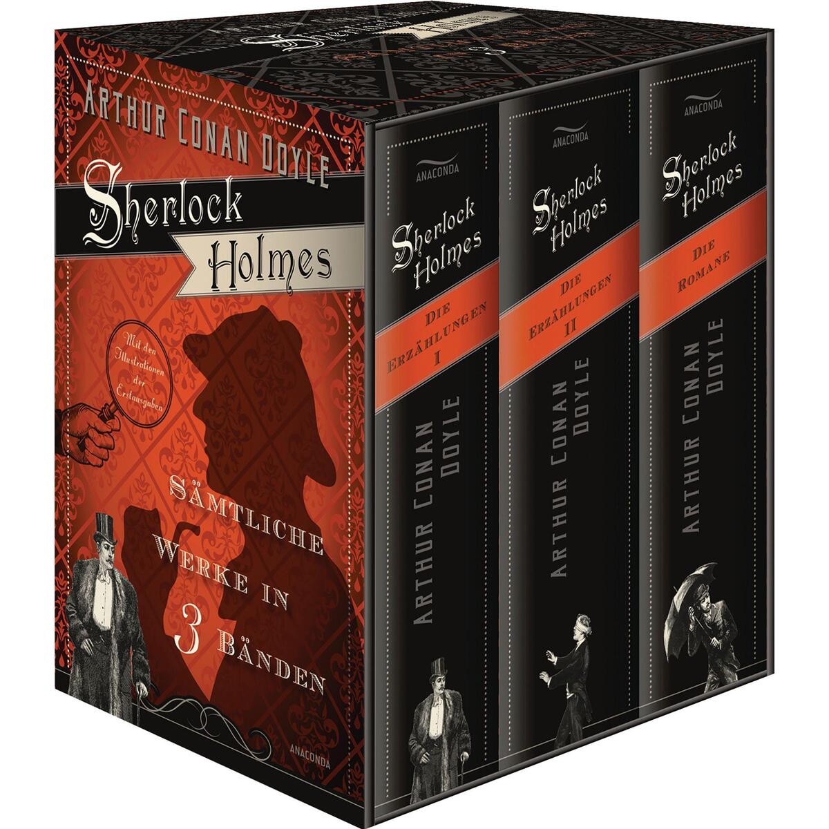 Sherlock Holmes - Sämtliche Werke in 3 Bänden (Die Erzählungen I, Die Erzählunge... Sherlock Holmes - Sämtliche Werke in 3 Bänden (Die Erzählungen I, Die Erzählunge... von Anaconda Verlag
