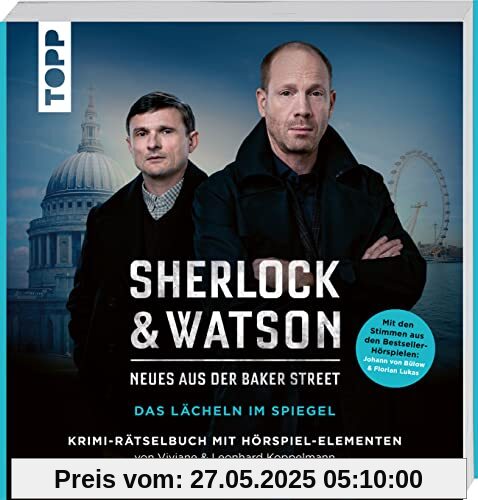 Sherlock & Watson – Neues aus der Baker Street: Das Lächeln im Spiegel: Ein Fall zum Anhören und Ermitteln. Das Krimi-Spiel mit Hörbuchbegleitung Sherlock & Watson – Neues aus der Baker Street: Das Lächeln im Spiegel: Ein Fall zum Anhören und Ermitteln. Das Krimi-Spiel mit Hörbuchbegleitung