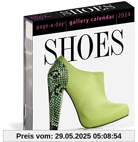 Shoes Page-A-Day Gallery Calendar 2024: Everyday a New Pair to Indulge the Shoe Lover's Obsession Shoes Page-A-Day Gallery Calendar 2024: Everyday a New Pair to Indulge the Shoe Lover's Obsession