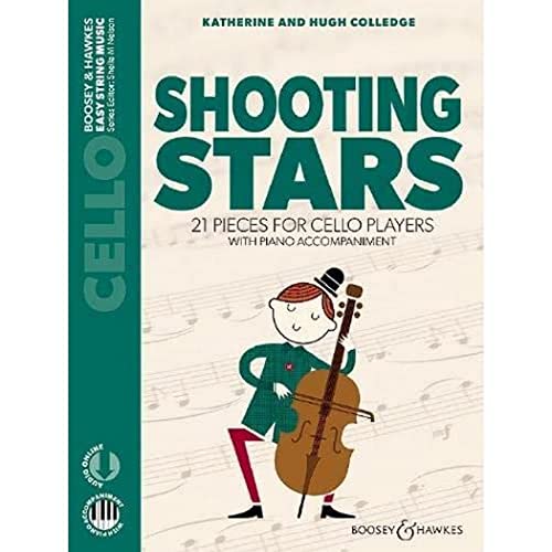 Shooting Stars: 21 pieces for cello players. Violoncello und Klavier. Ausgabe mit Online-Audiodatei.: 21 pieces for cello players. cello and piano. (Easy String Music)