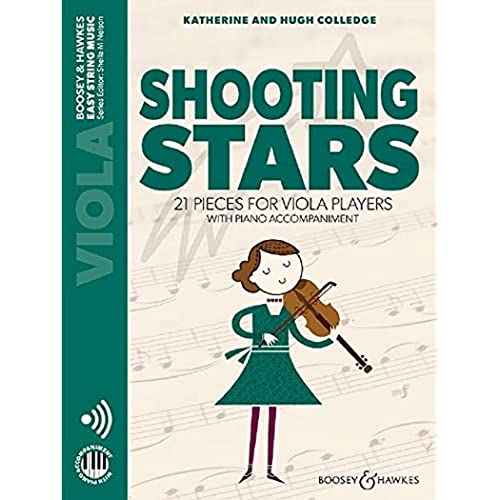 Shooting Stars: 21 pieces for viola players. Viola und Klavier. (Easy String Music) von Boosey & Hawkes