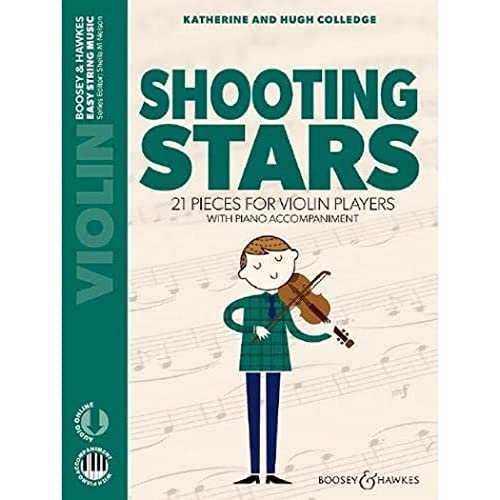 Shooting Stars: 21 pieces for violin players. Violine und Klavier. (Easy String Music) von Boosey & Hawkes