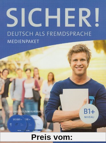 Sicher ! B1+ MEDIENPAKET:  1 DVD und 2 CDs. Deutsch als Fremdsprache