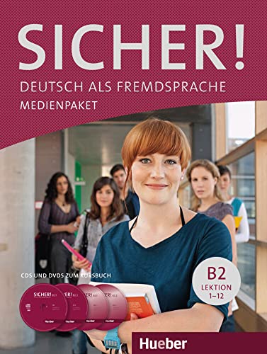 Sicher! B2: 2 Audio-CDs und 2 DVDs zum Kursbuch.Deutsch als Fremdsprache / Medienpaket