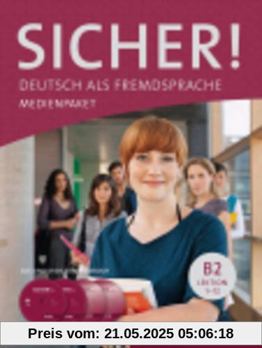 Sicher! B2: 2 Audio-CDs und 2 DVDs zum Kursbuch.Deutsch als Fremdsprache / Medienpaket Sicher! B2: 2 Audio-CDs und 2 DVDs zum Kursbuch.Deutsch als Fremdsprache / Medienpaket