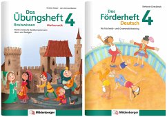 Sicher ins 5. Schuljahr - Paket: Förderprogramm Rechnen - Schreiben - Grammatik · Klasse 4, 2 Teile von Mildenberger