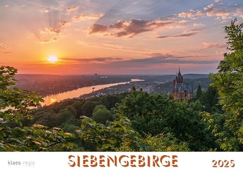 Siebengebirge 2025 Bildkalender A4 quer, spiralgebunden von klaes-regio Fotoverlag