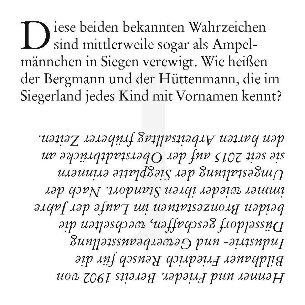 Siegerland-Quiz von Grupello Verlag