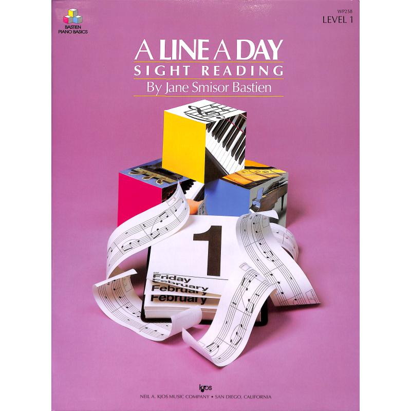 Sight reading 1 - a line a day