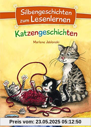 Silbengeschichten zum Lesenlernen - Katzengeschichten