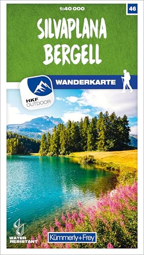 Kümmerly+Frey Wanderkarte 46 Silvaplana, Bergell 1:40.000: Wetterfest, matt laminiert und mit free Download (Kümmerly+Frey Wanderkarte 1:60.000, Band 46)