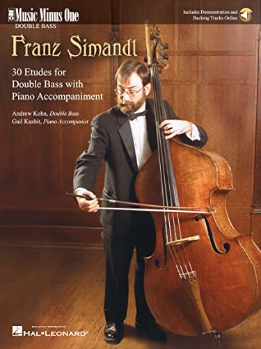 Simandl - Complete Etudes: 4-CD Double Bass Play-Along: Music Minus One Double Bass von Music Minus One