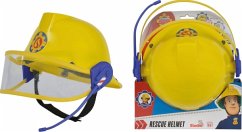 Simba 109258698 - Feuerwehrmann Sam Helm in gelb 23cm von Simba Toys