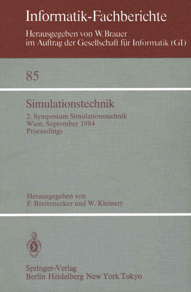 Simulationstechnik von Springer Berlin Heidelberg