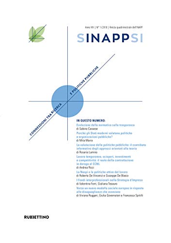 Sinappsi. Connessioni tra ricerca e politiche pubbliche (2018) (Vol. 1) (Le riviste) von Rubbettino