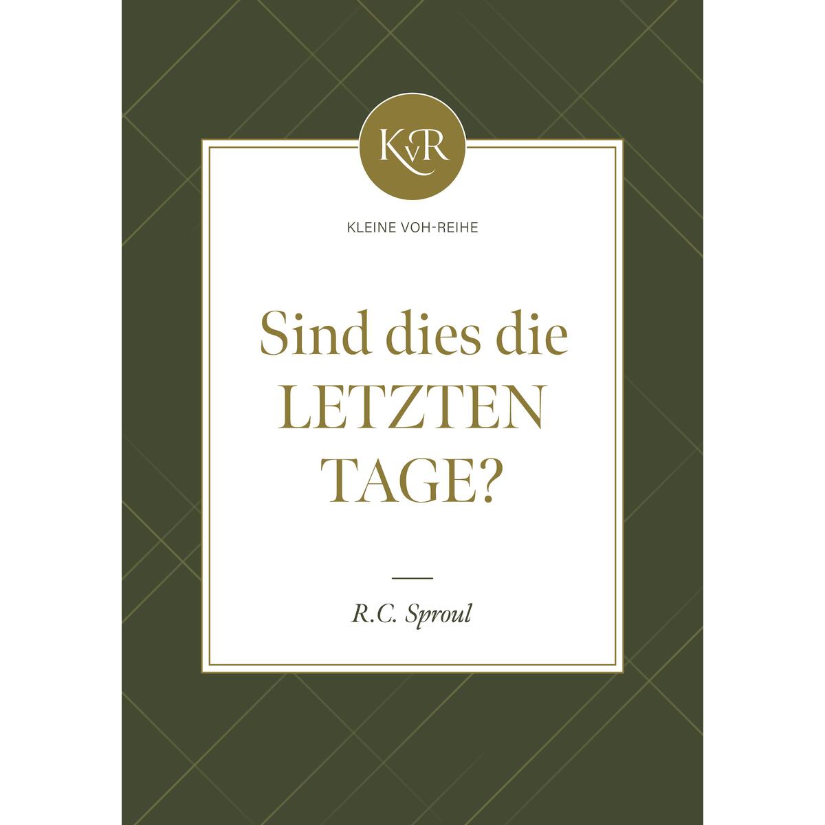 Sind dies die letzten Tage? von Missionswerk Voice of Hop