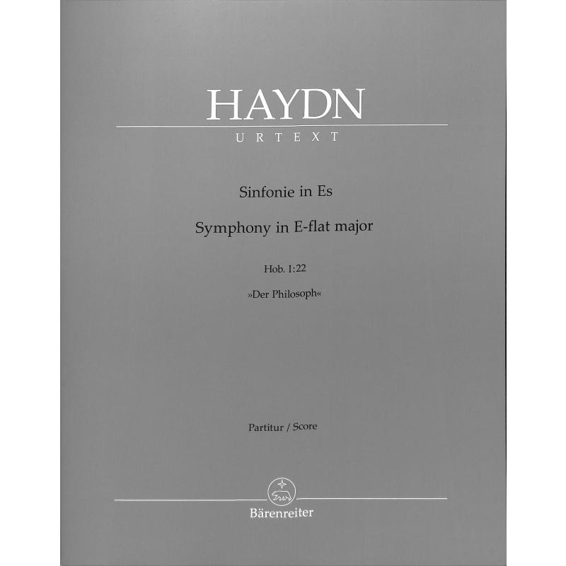 Sinfonie 22 Es-Dur Hob 1/22 (der Philosoph)