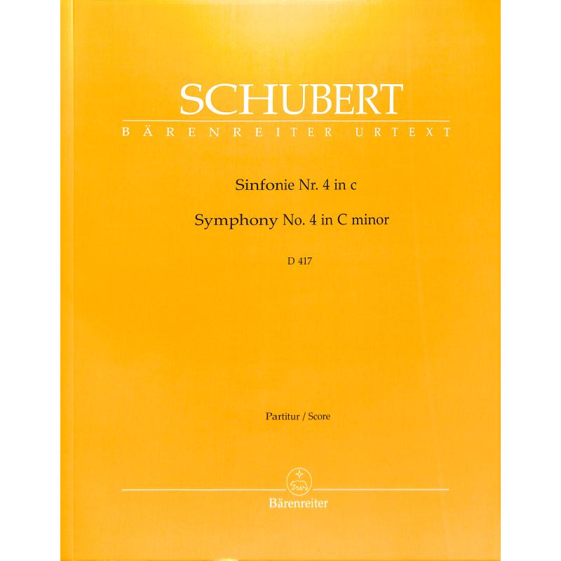 Sinfonie 4 c-moll d 417 (Tragische)