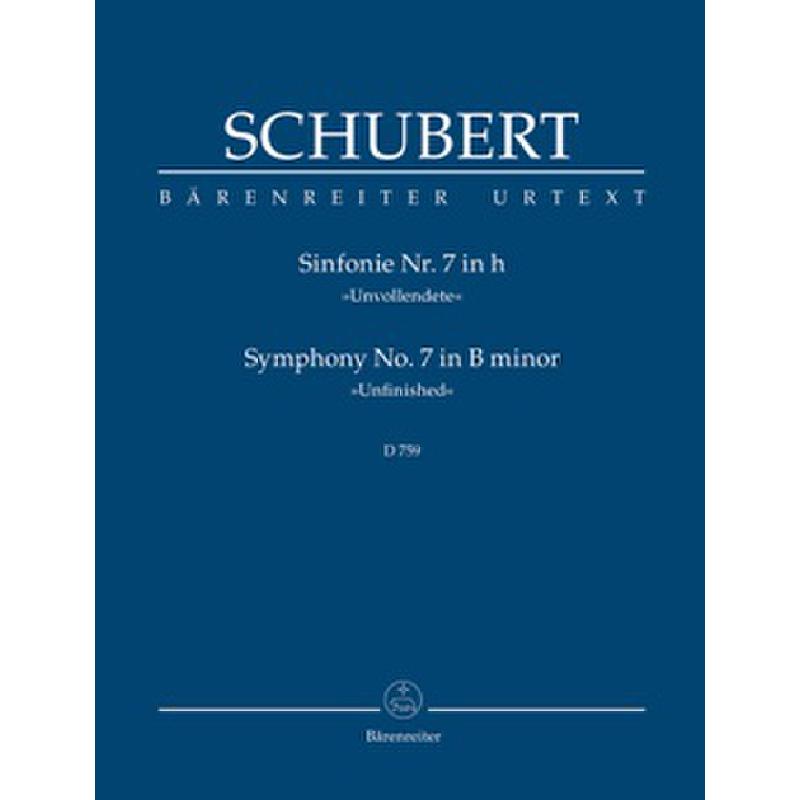 Sinfonie 7 (8) h-moll D 759 (Unvollendete)