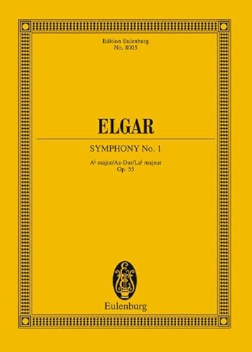 Sinfonie Nr. 1 As-Dur: op. 55. Orchester. Studienpartitur. (Eulenburg Studienpartituren) von Schott Music
