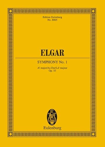 Sinfonie Nr. 1 As-Dur: op. 55. Orchester. Studienpartitur. (Eulenburg Studienpartituren) von Ernst Eulenburg u. Co.