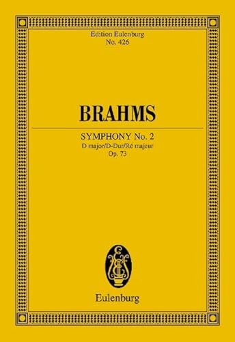 Sinfonie Nr. 2 D-Dur: op. 73. Orchester. Studienpartitur. (Eulenburg Studienpartituren)