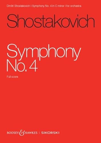 Sinfonie Nr. 4: op. 43. Orchester. Studienpartitur. von Sikorski Musikverlage
