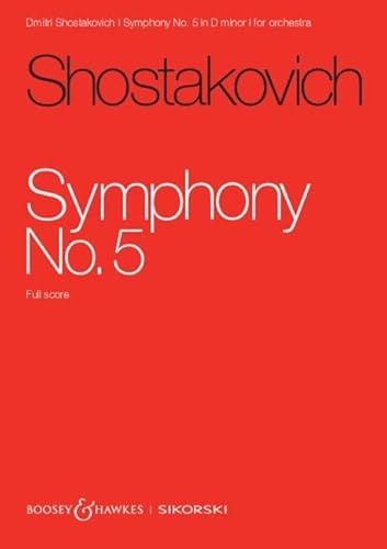 Sinfonie Nr. 5: op. 47. Orchester. Studienpartitur. von Sikorski Musikverlage
