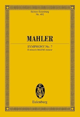 Sinfonie Nr. 7 e-Moll: Orchester. Studienpartitur. (Eulenburg Studienpartituren)