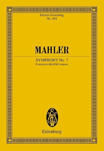 Sinfonie Nr. 7 e-Moll: Orchester. Studienpartitur. (Eulenburg Studienpartituren)