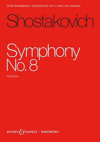 Sinfonie Nr. 8: op. 65. Orchester. Studienpartitur. von Sikorski Musikverlage