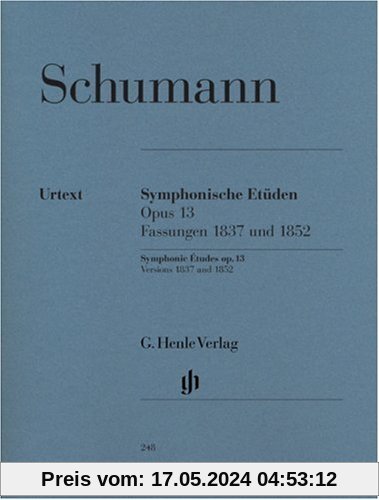 Sinfonische Etueden Op 13. Klavier