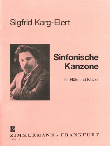 Sinfonische Kanzone: Flöte und Klavier.