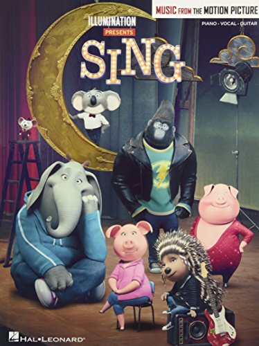 Sing - Music From The Motion Picture (PVG Book): Songbook für Klavier, Gesang, Gitarre