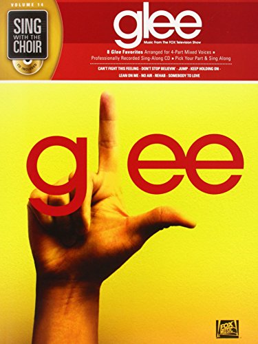 Sing With The Choir Volume 14 Glee Voice Book/Cd