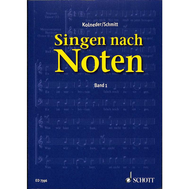 Singen nach Noten 1