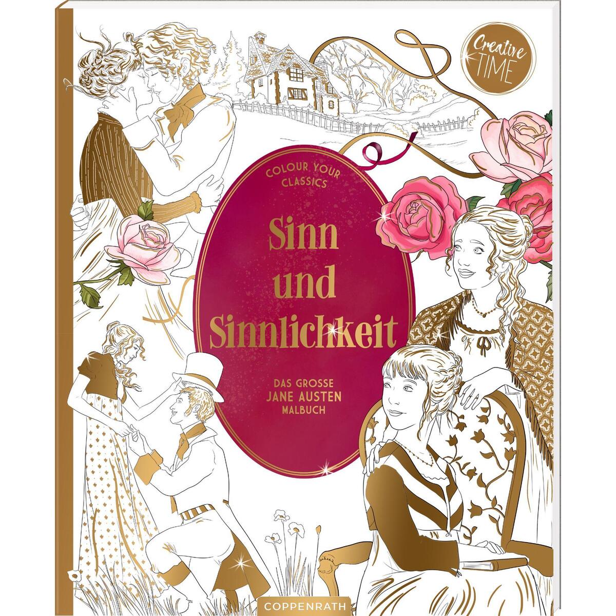 Sinn und Sinnlichkeit - Das große Jane-Austen-Malbuch von Coppenrath