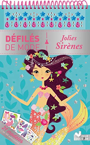 Sirènes - bloc à spirale: 21 modèles et plus de 180 autocollants Sirènes - bloc à spirale: 21 modèles et plus de 180 autocollants von Deux Coqs D'Or