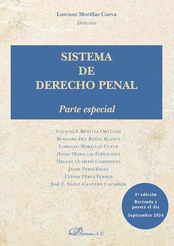 Sistema de derecho penal. Parte especial von Editorial Dykinson, S.L.