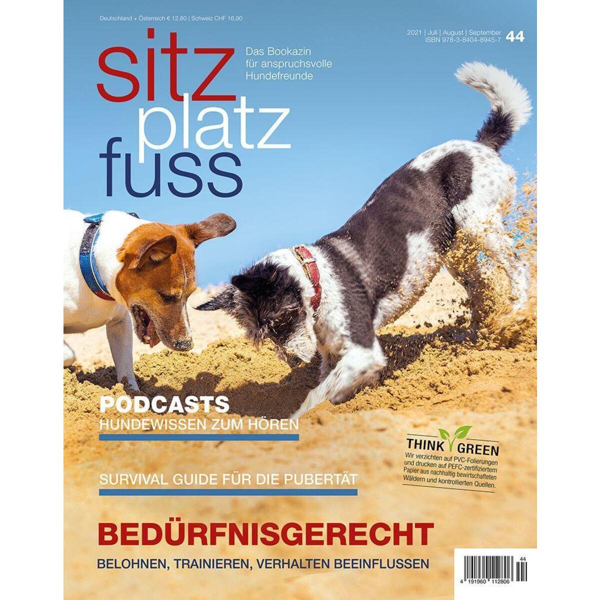 SitzPlatzFuss, Ausgabe 44 SitzPlatzFuss, Ausgabe 44 von Cadmos Verlag GmbH