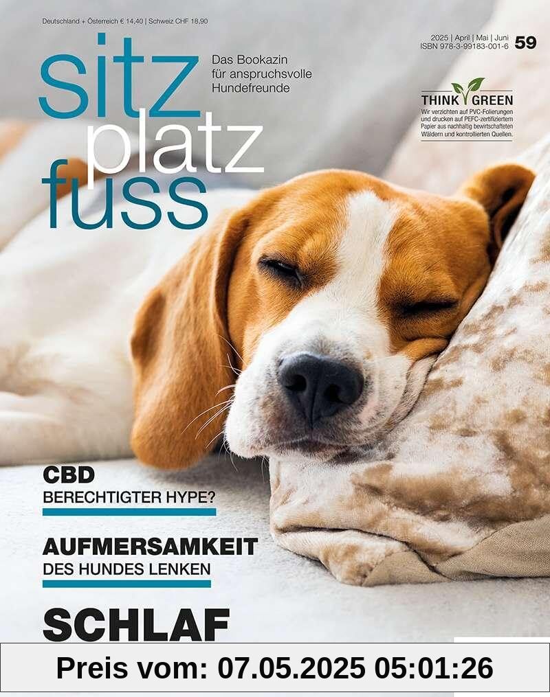 SitzPlatzFuss, Ausgabe 59: Schlaf (Sitz Platz Fuß: Das Bookazin für anspruchsvolle Hundefreunde)