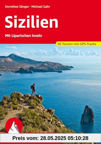 Sizilien: Mit Liparischen Inseln. 65 Touren mit GPS-Tracks (Rother Wanderführer)
